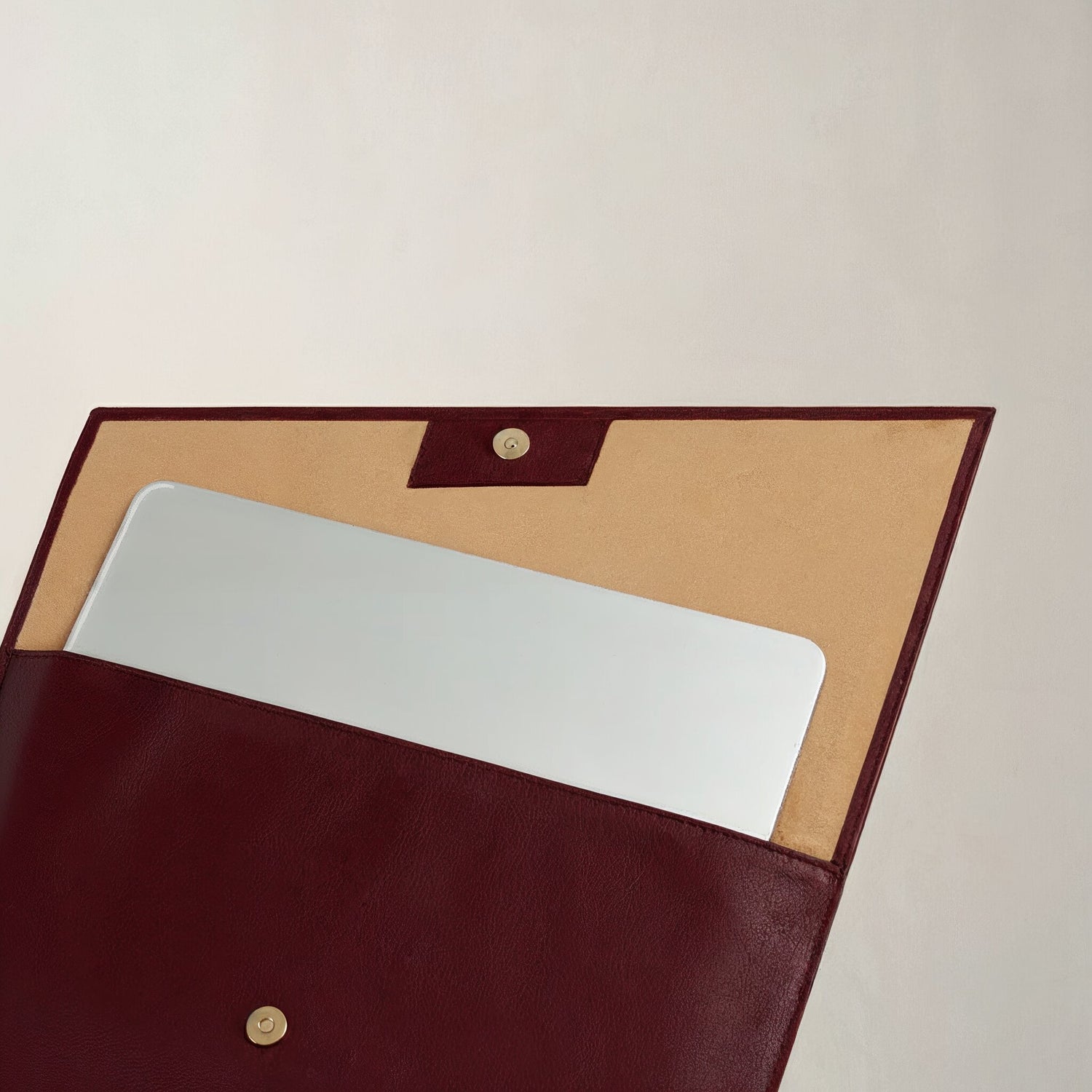 Phase 1: The Signature Leather Laptop Case