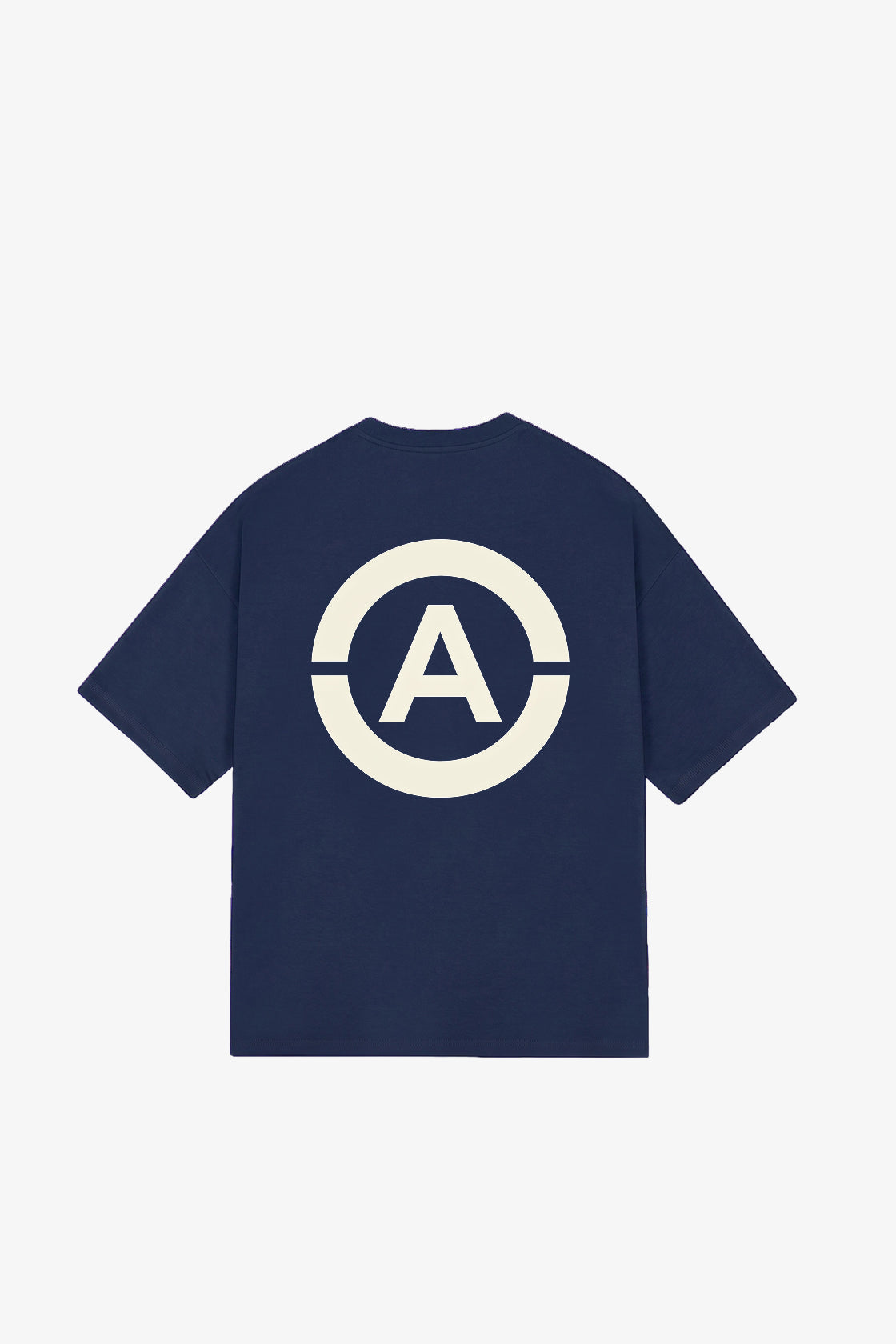 A logo tee- navy