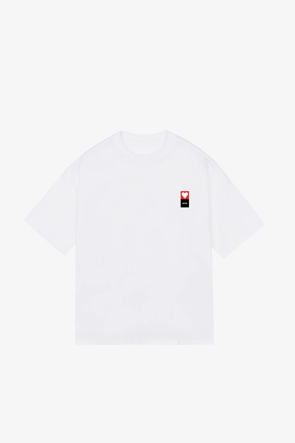 Heartpatch Tee - White