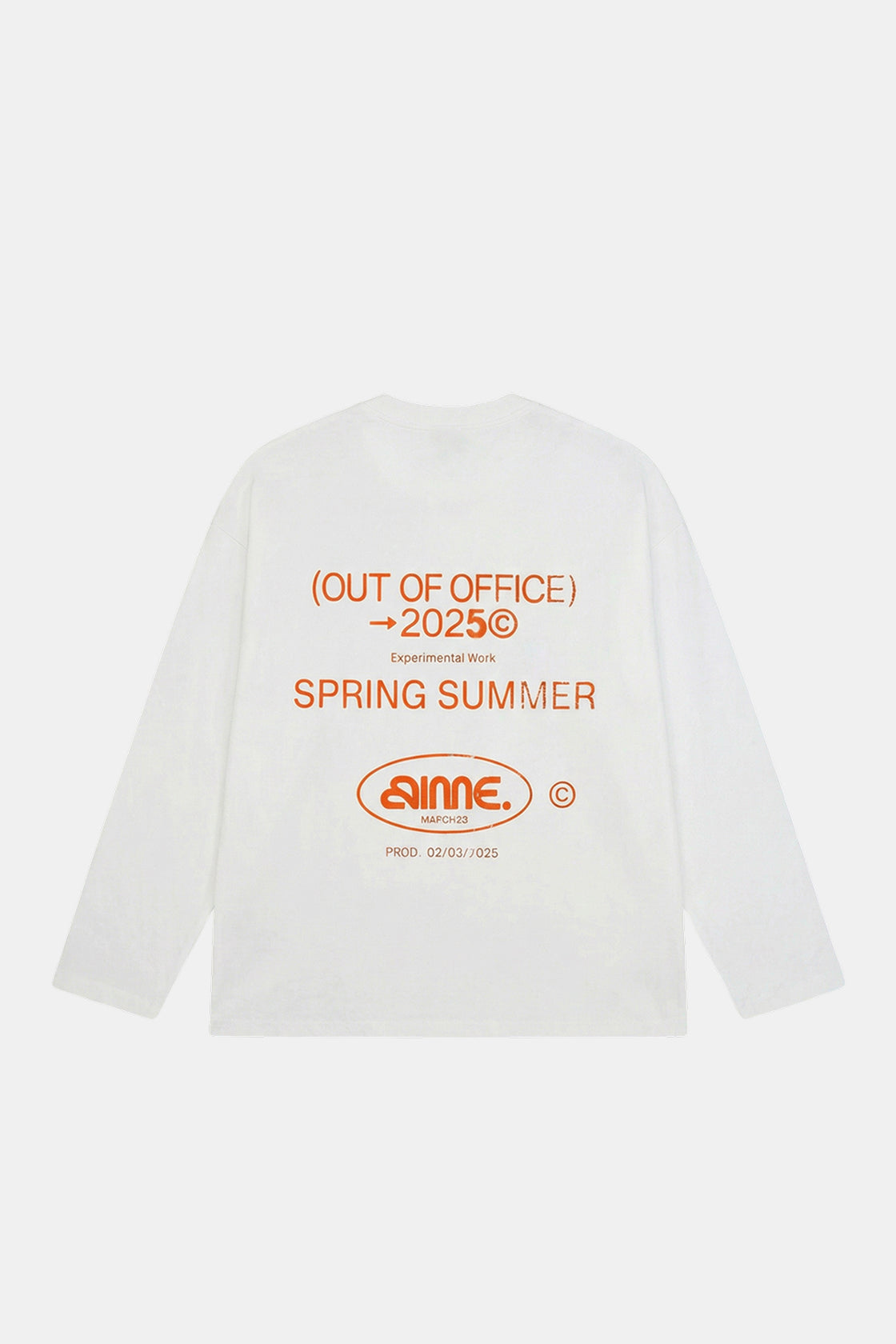 out of office - orange