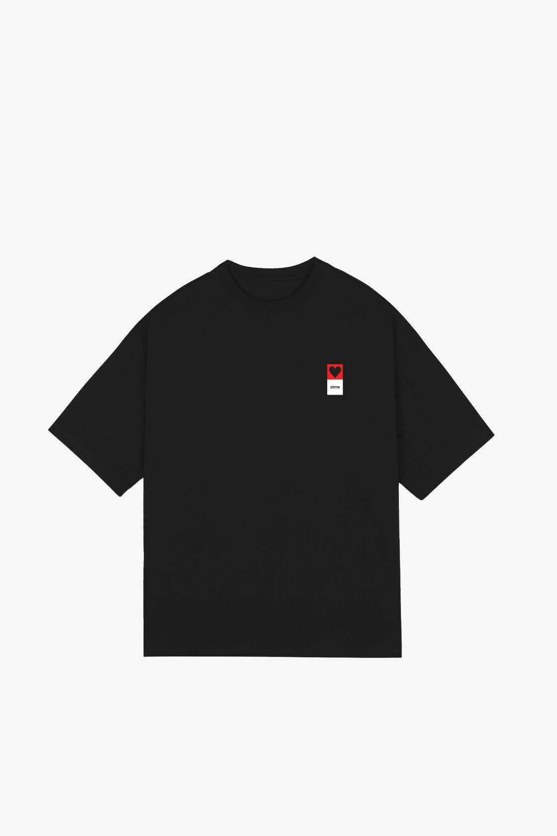 Heartpatch Tee - Black
