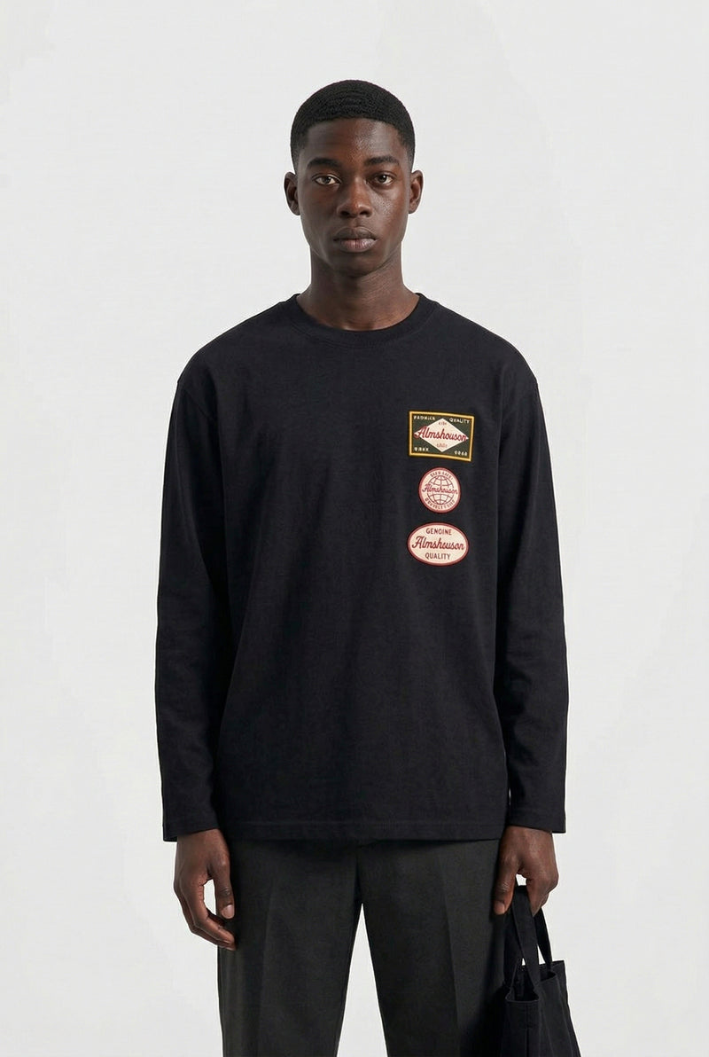 Authentic Work Longsleeve Black