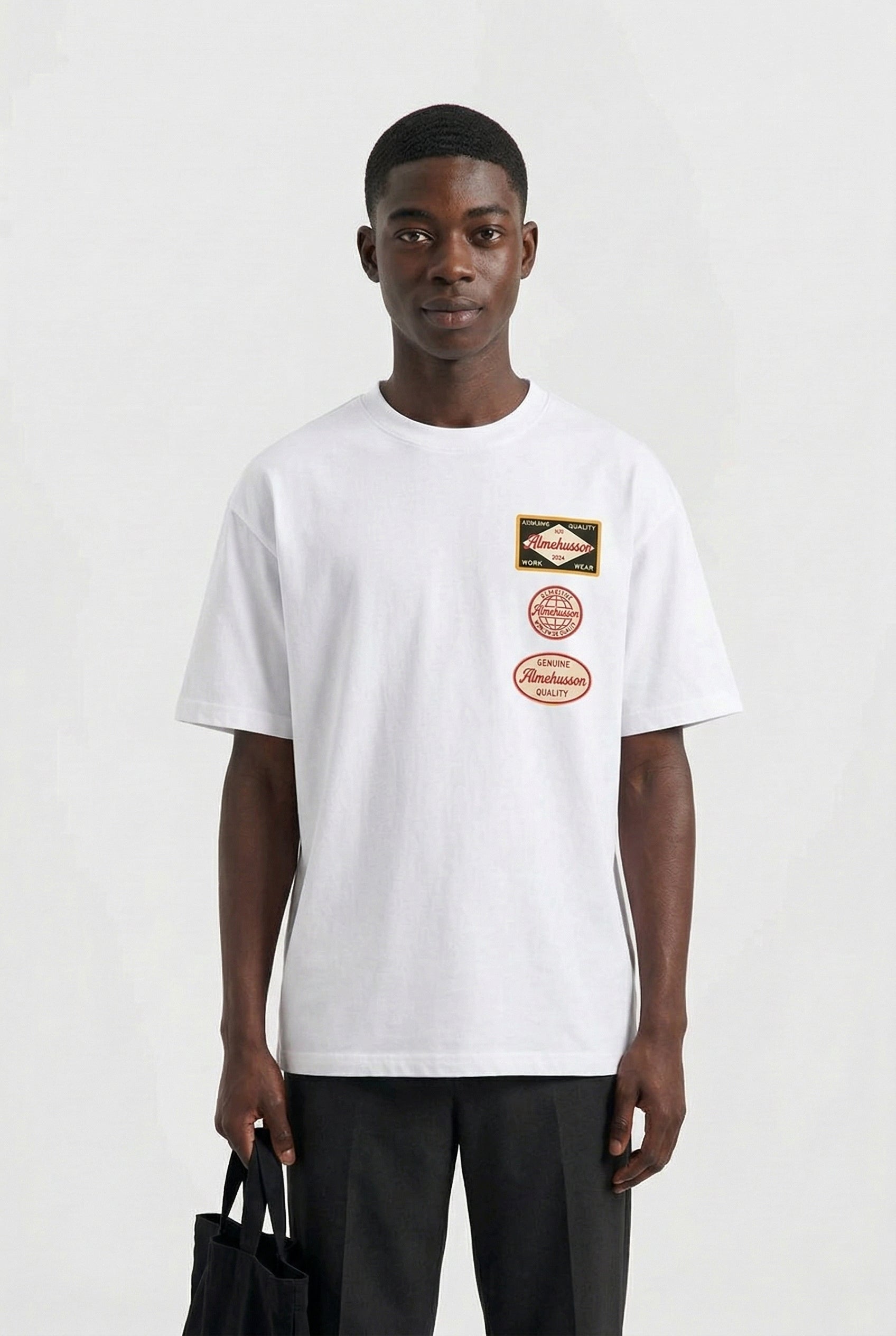 Authentic Work Tee White