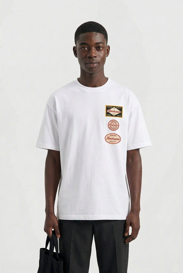 Authentic Work Tee White