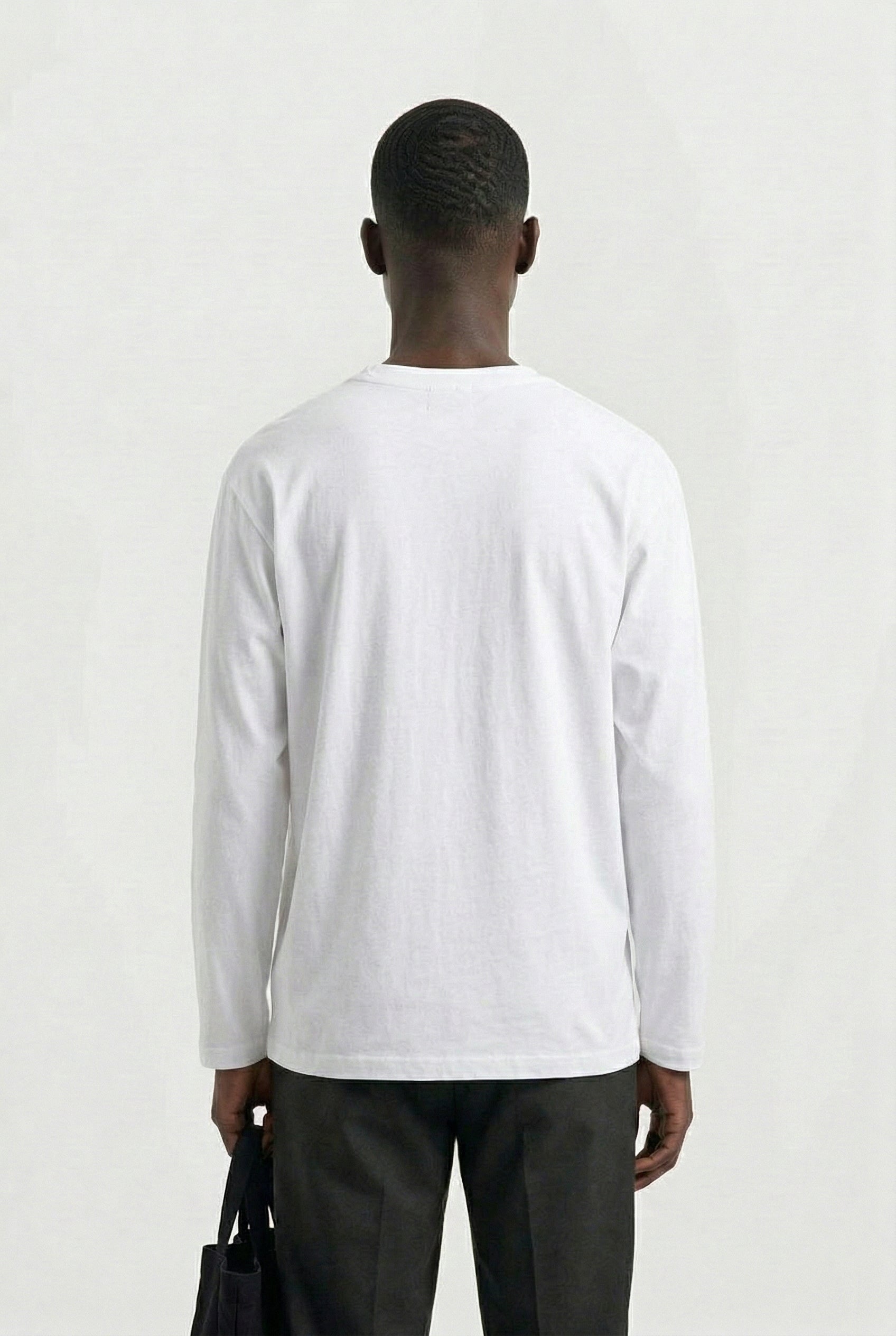 Authentic Work Longsleeve White