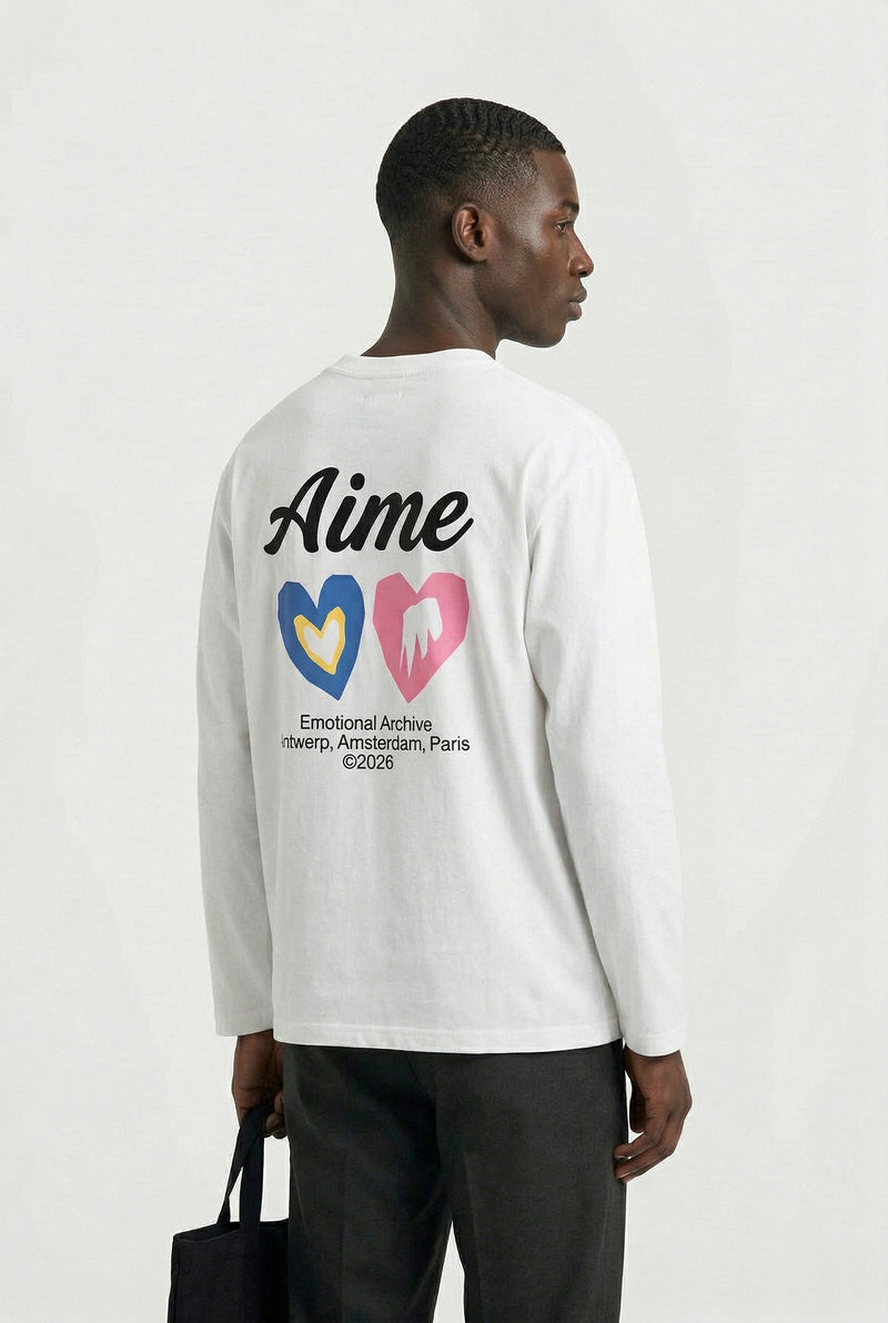 Archive Longsleeve White