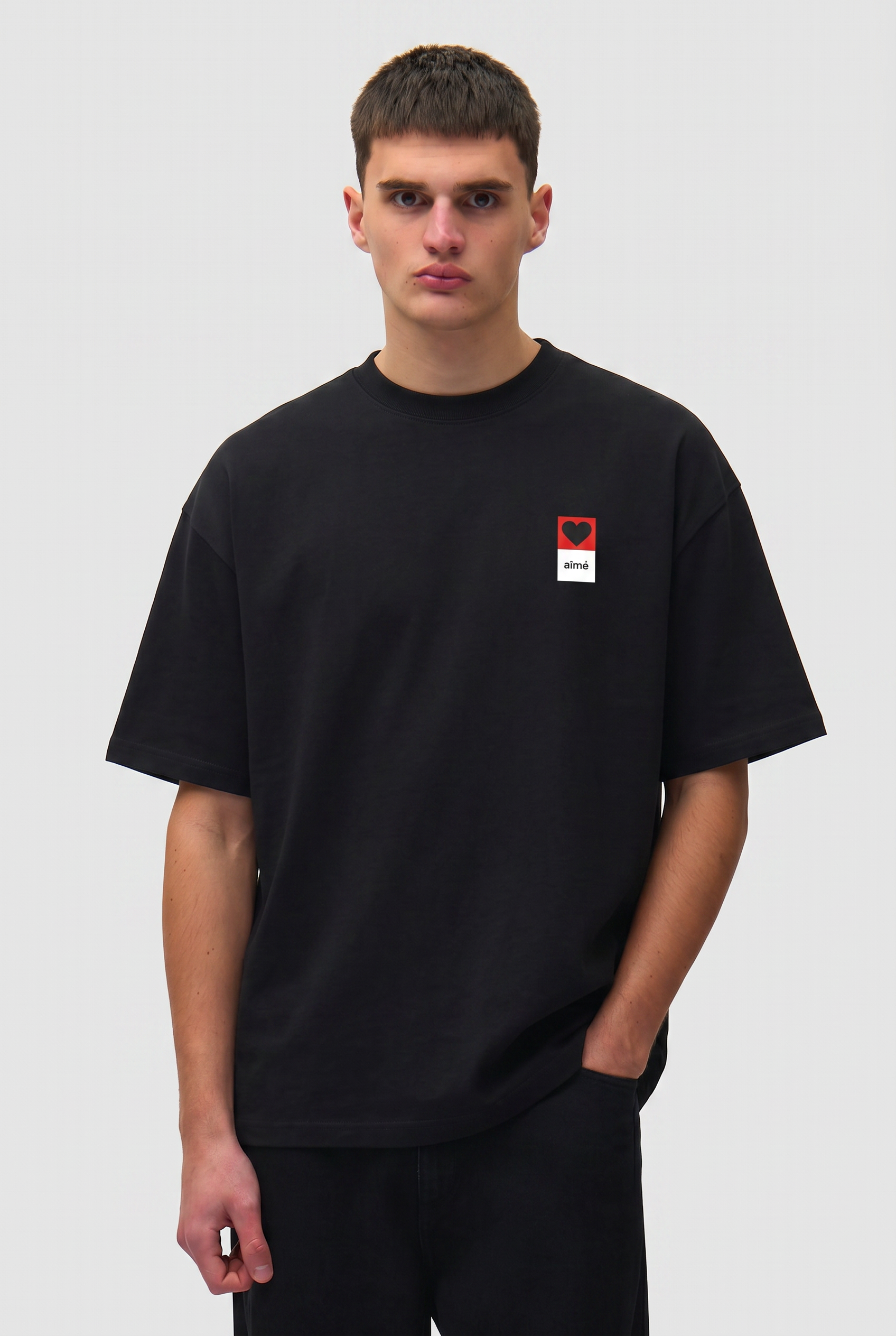 Heartpatch Tee - Black