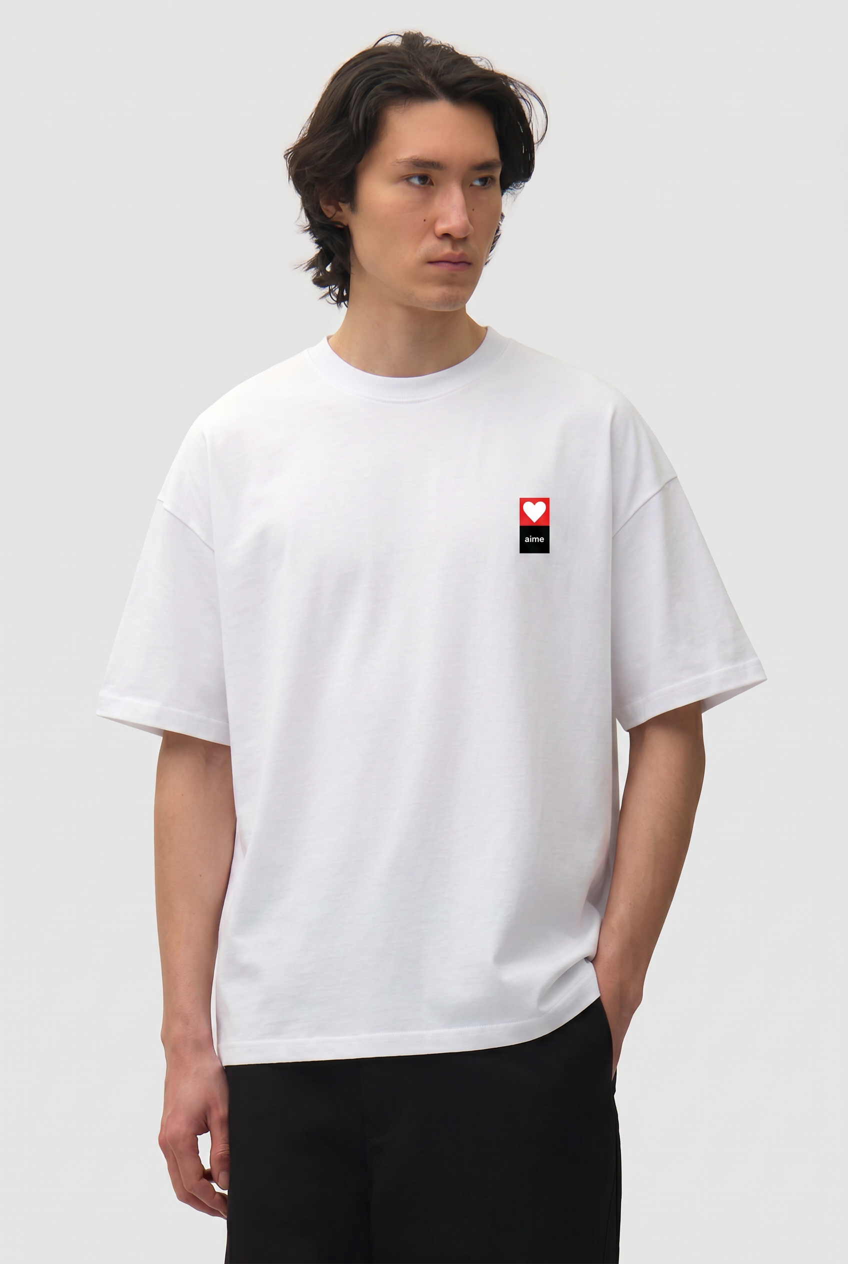 Heartpatch Tee - White